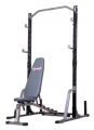 Body Champ 2-Piece Power Rack with Weight Bench